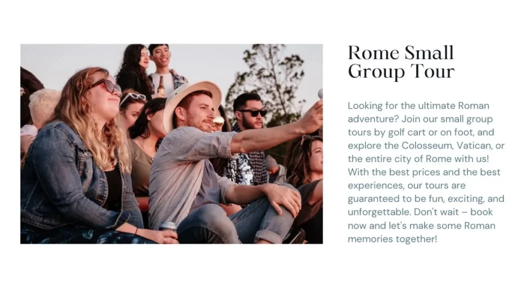 Rome Small Group Tours